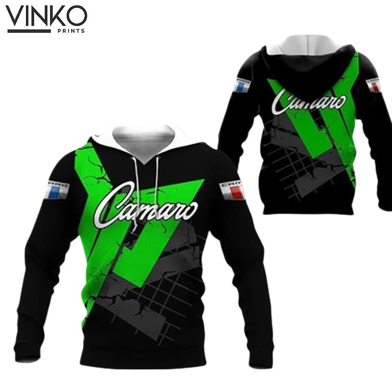 Chevrolet Camaro Green Black Hoodie