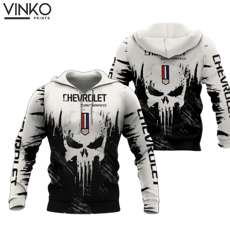 Chevrolet Camaro Skull Hoodie