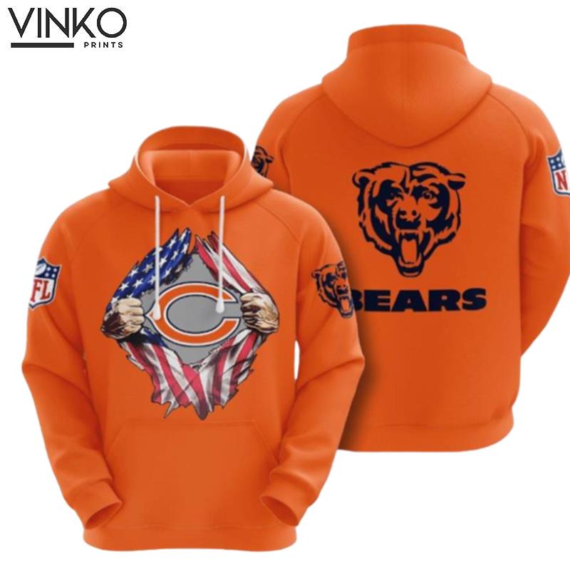 Chicago Bears 2 Hoodie