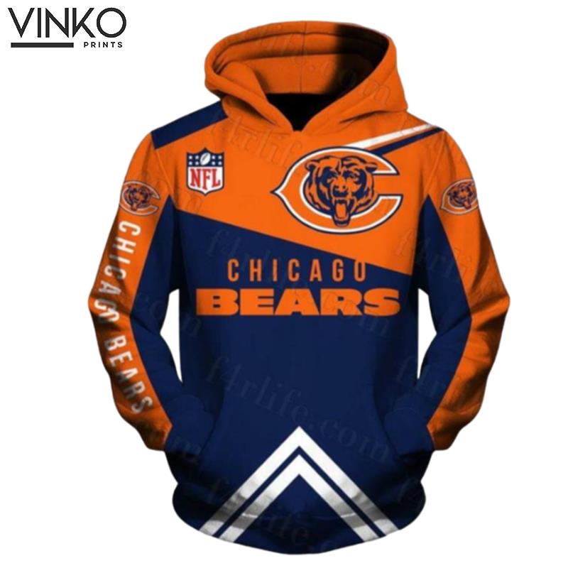 Chicago Bears Chicago Bears Nfl Chicago Bears Apparel 19605 Hoodie