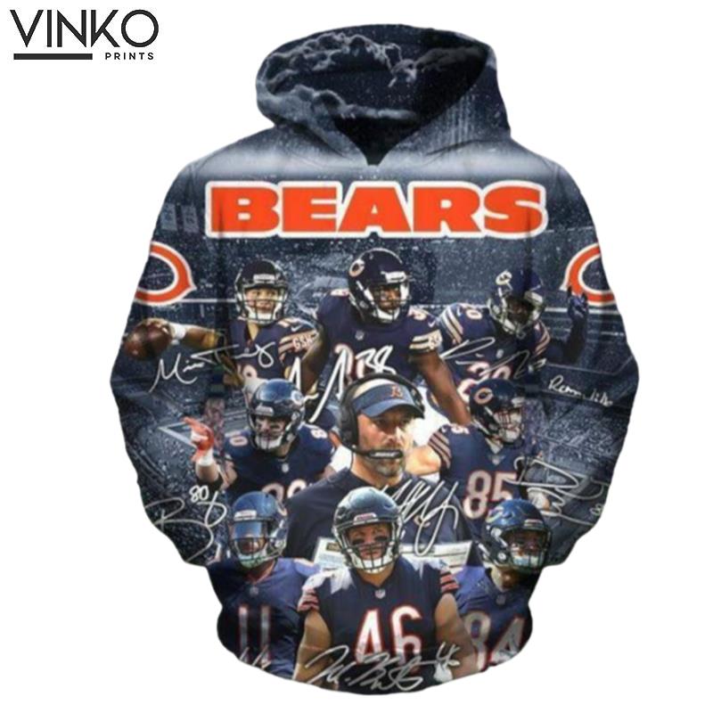 Chicago Bears Chicago Bears Nfl Chicago Bears Apparel Hoodie