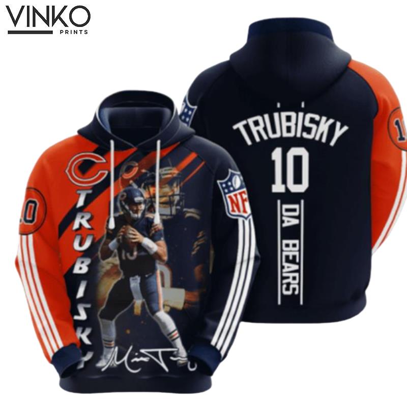 Chicago Bears Mitchell Trubisky Hoodie