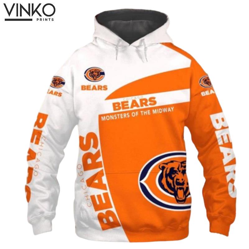 Chicago Bears Nfl Men And Women Chicago Bears Chicago Bears Hoodie