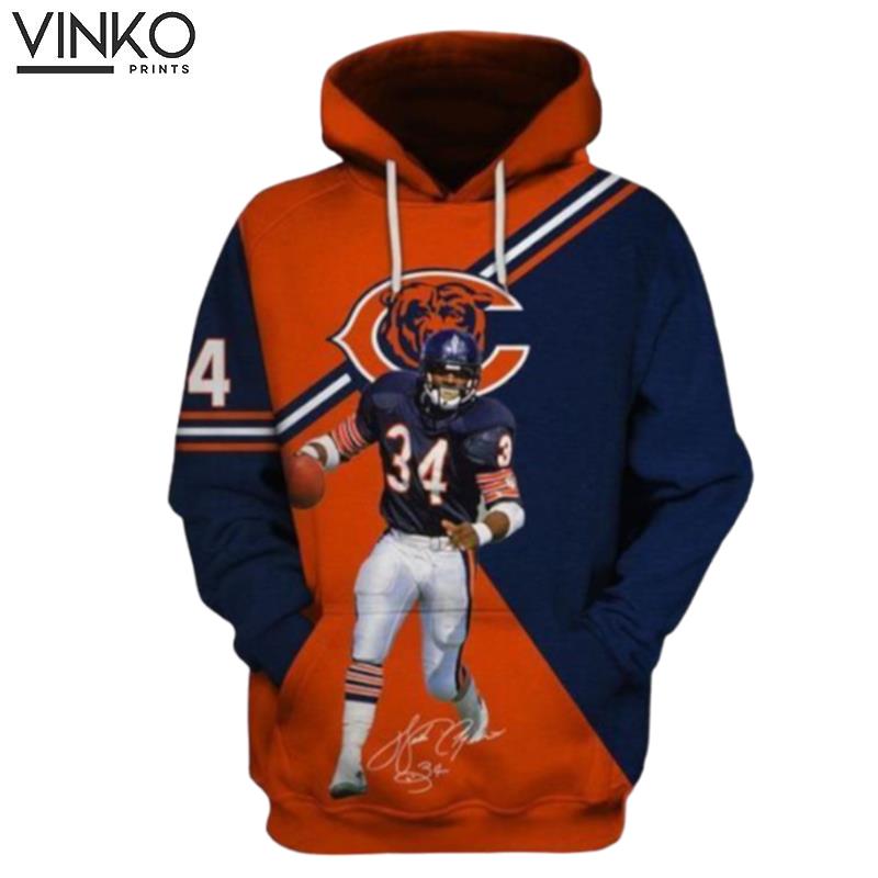 Chicago Bears Walter Payton Ncaa Football Chicago Bears Walter Payton Chicago Bears Walter Payton Hoodie