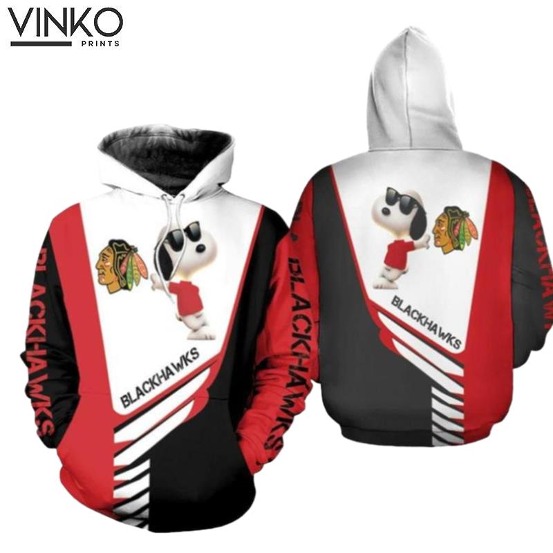 Chicago Blackhawks Snoopy For Lover T 6747 Hoodie