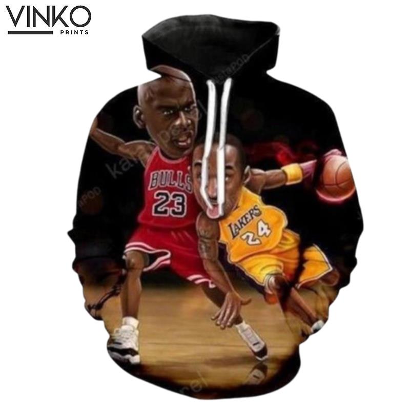 Chicago Bulls Michael Jordan And Pered Custom Michael Jordan Graphic Hoodie