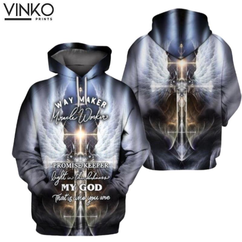 Christian Way Maker Miracle Worker Hoodie