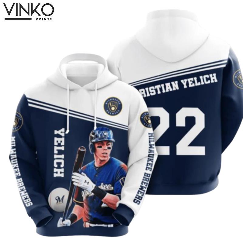 Christian Yelich Milwaukee Brewers Hoodie