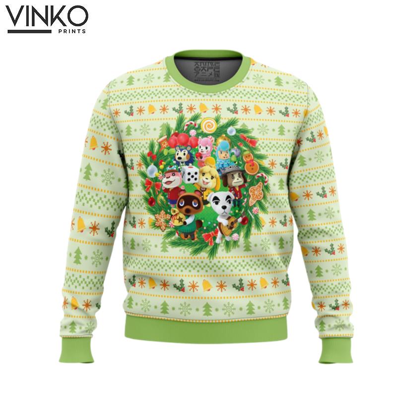 Christmas Animal Festival Animal Crossing Ugly Christmas Sweater