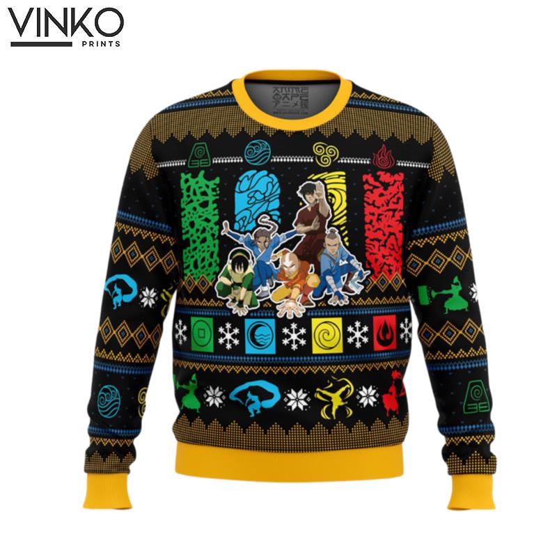 Christmas Avatar Last Airbender Ugly Christmas Sweater