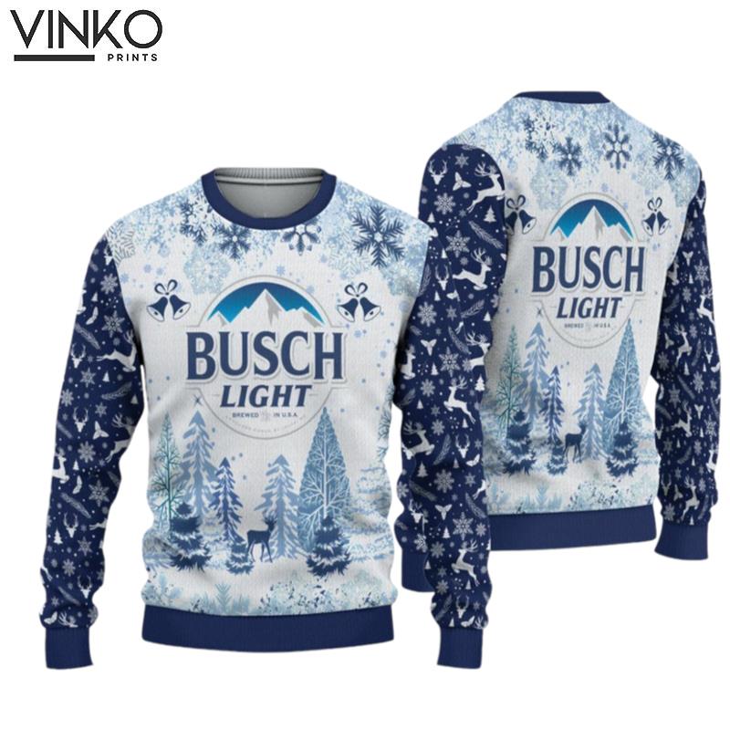 Christmas Buschas Light Beer Buschas Light Ugly Ugly Christmas Sweater