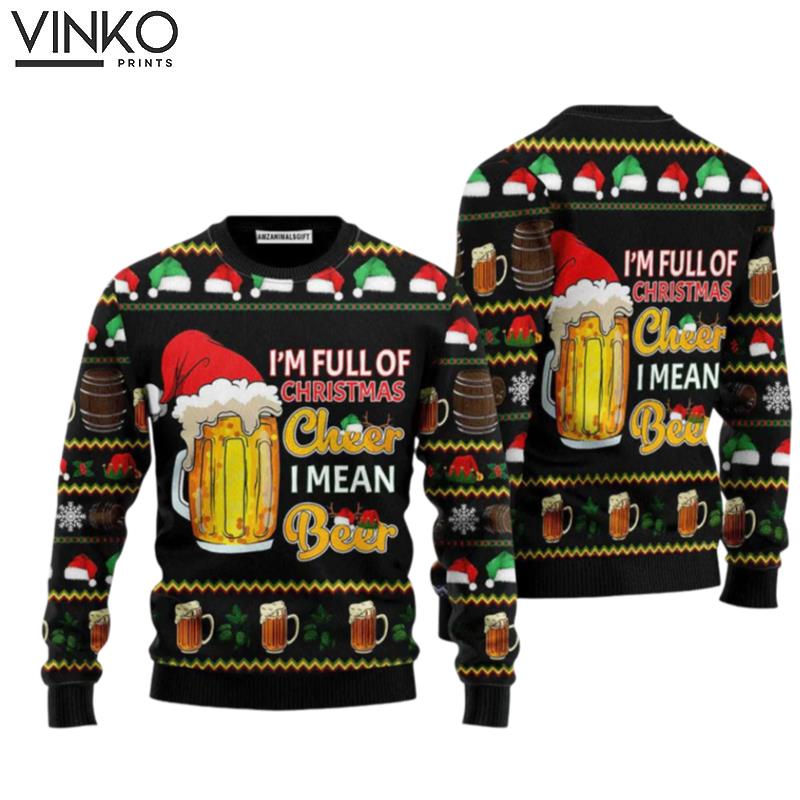 Christmas Cheer Beer Ugly Christmas Sweater