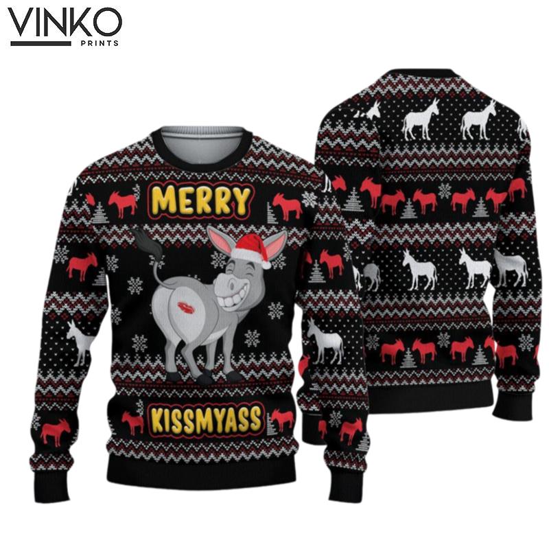 Christmas Donkey Ugly Christmas Sweater