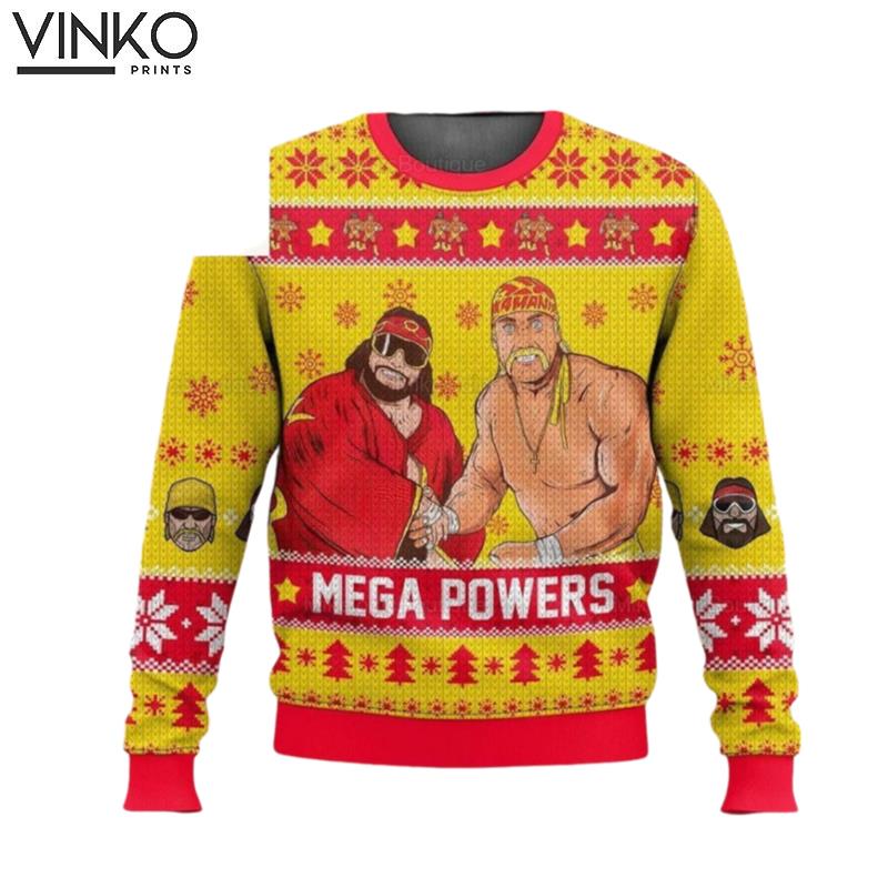 Christmas Hogan Macho Hogan Macho Ugly Christmas Sweater