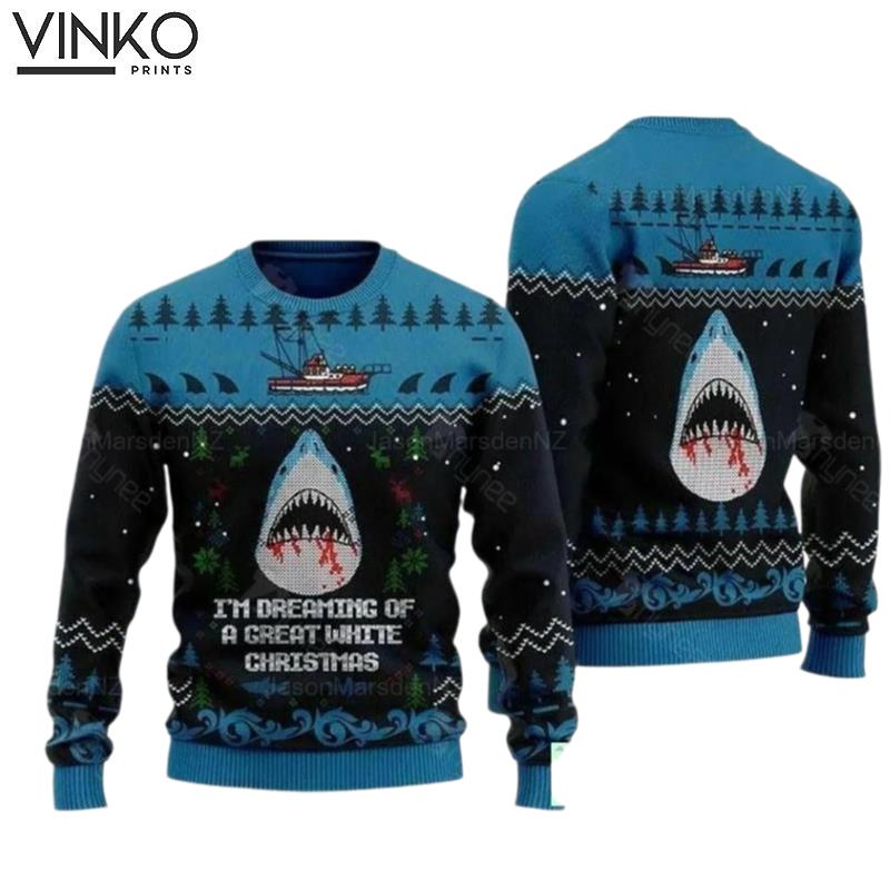 Christmas Jaws Jaws Shark Holiday Jaws Ugly Xmas Ugly Christmas Sweater