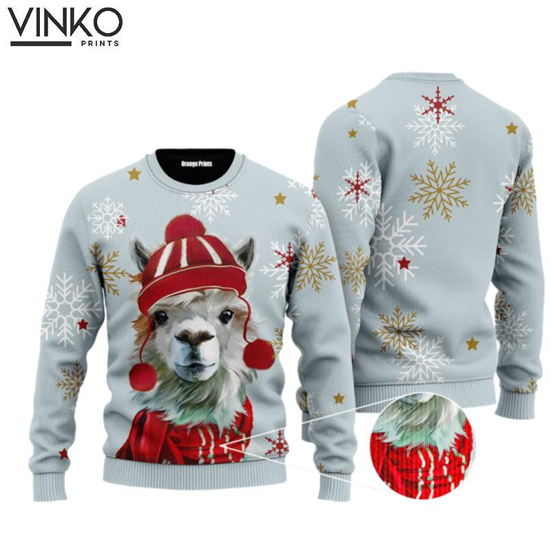 Christmas Llama Ugly Christmas Sweater