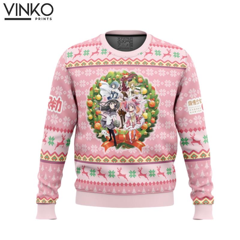 Christmas Magic Puella Magi Madoka Magica Ugly Christmas Sweater