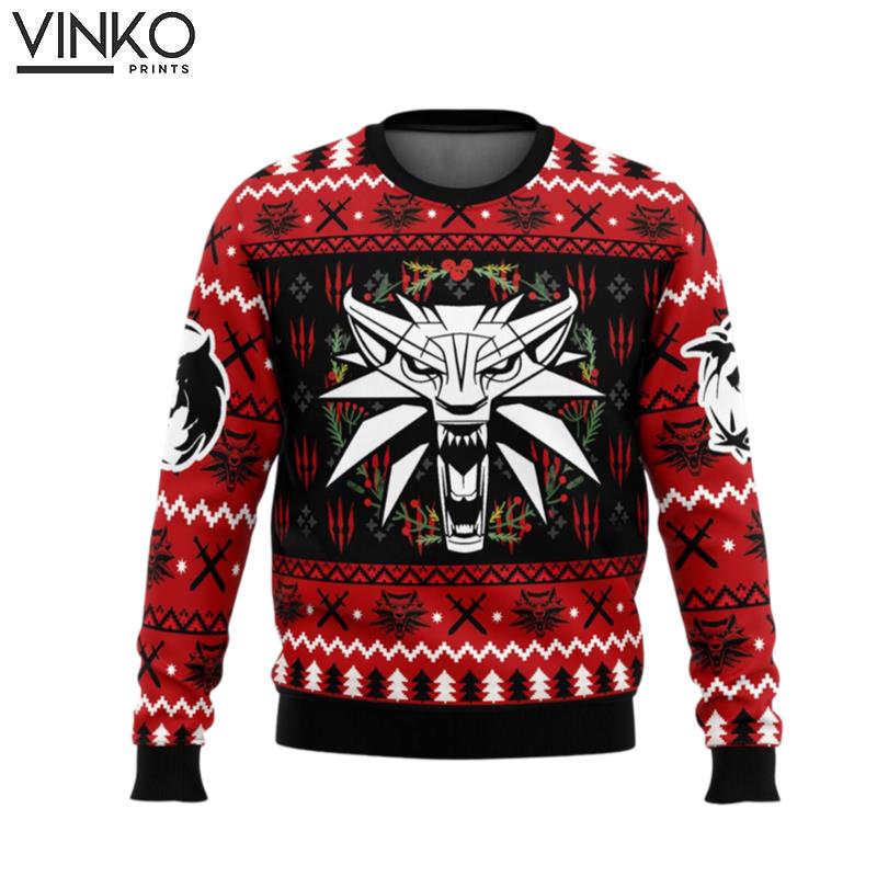 Christmas Monster The Witcher Ugly Christmas Sweater