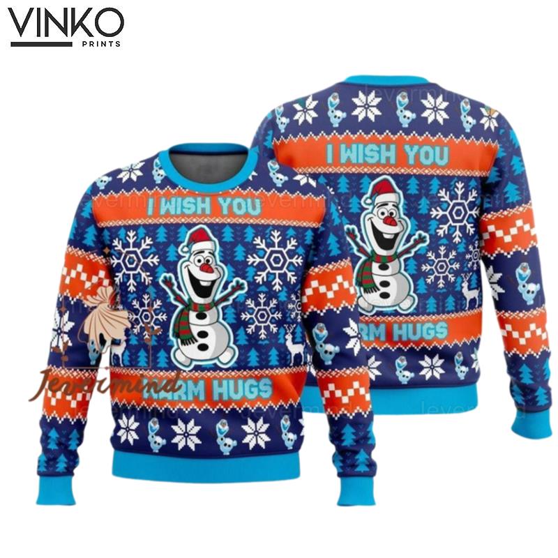 Christmas Olaf Olaf Olaf Frozen Ugly Christmas Sweater