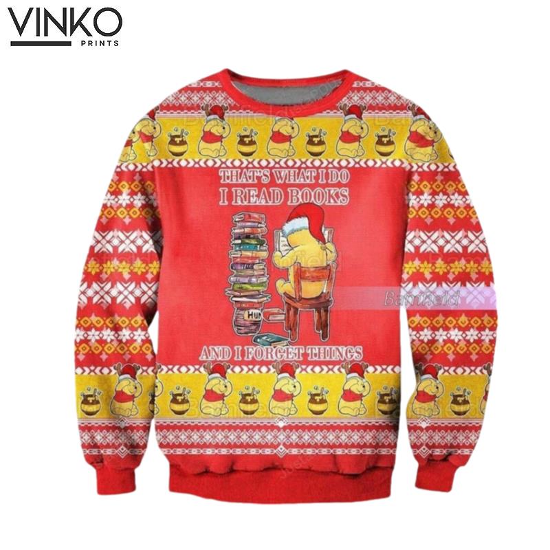 Christmas Pooh Pooh Ugly Christmas Sweater