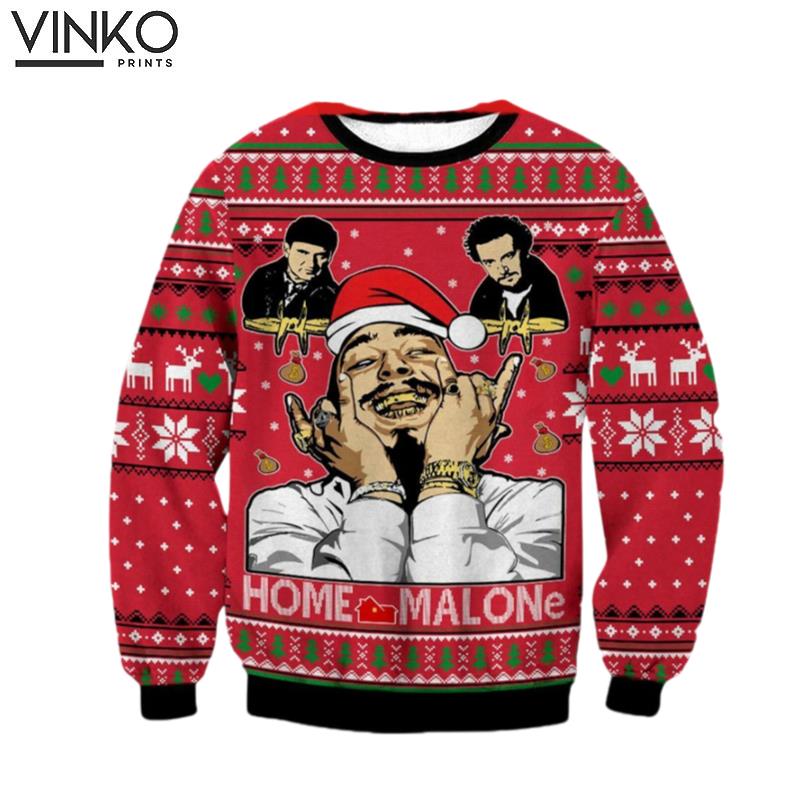 Christmas Post Malone Post Malone Post Malone Holiday Ugly Christmas Sweater