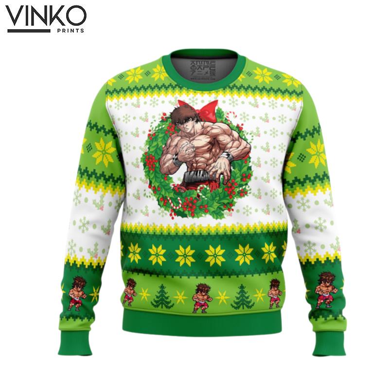 Christmas Season Baki Ugly Christmas Sweater