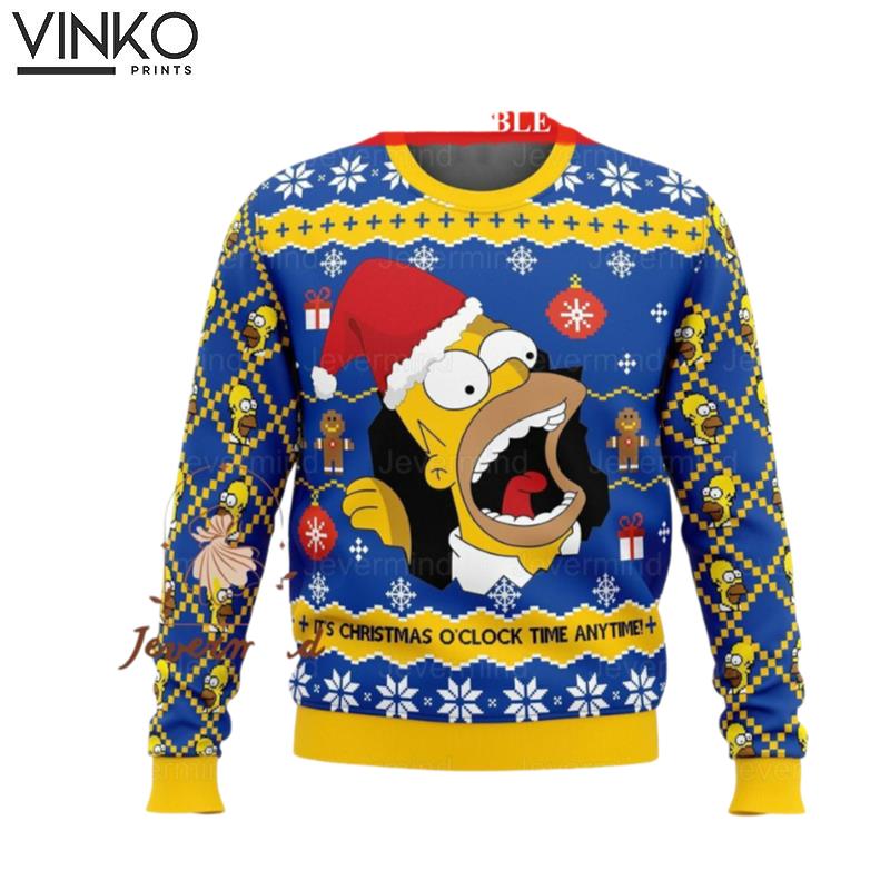 Christmas Simpsons The Simpsons Ugly Christmas Sweater