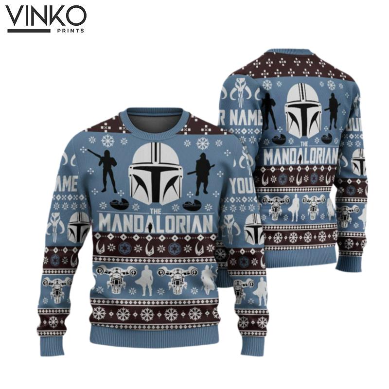 Christmas Star Wars The Mandalorian Starwars Ugly Christmas Sweater