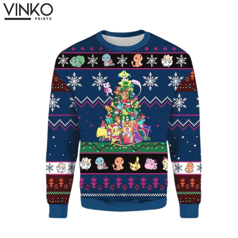 Christmas Tree Gift For Game Lovers Ugly Christmas Sweater