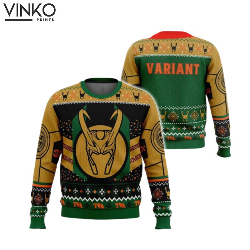 Christmas Variant Movie Character Villain Xmas Ugly Christmas Sweater