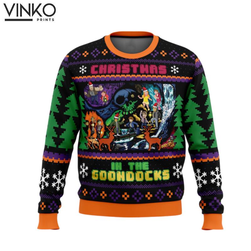 Christmas in the Goondocks Goonies Ugly Christmas Sweater