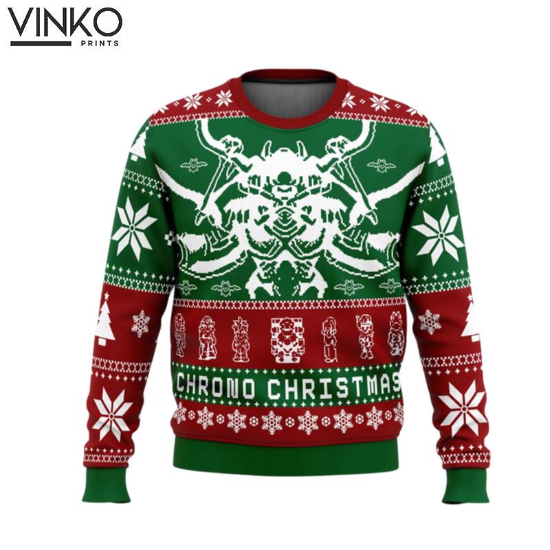 Chrono Trigger Chrono Christmas Ugly Christmas Sweater