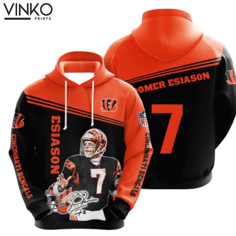 Cincinnati Bengals Boomer Esiason 7 Hoodie