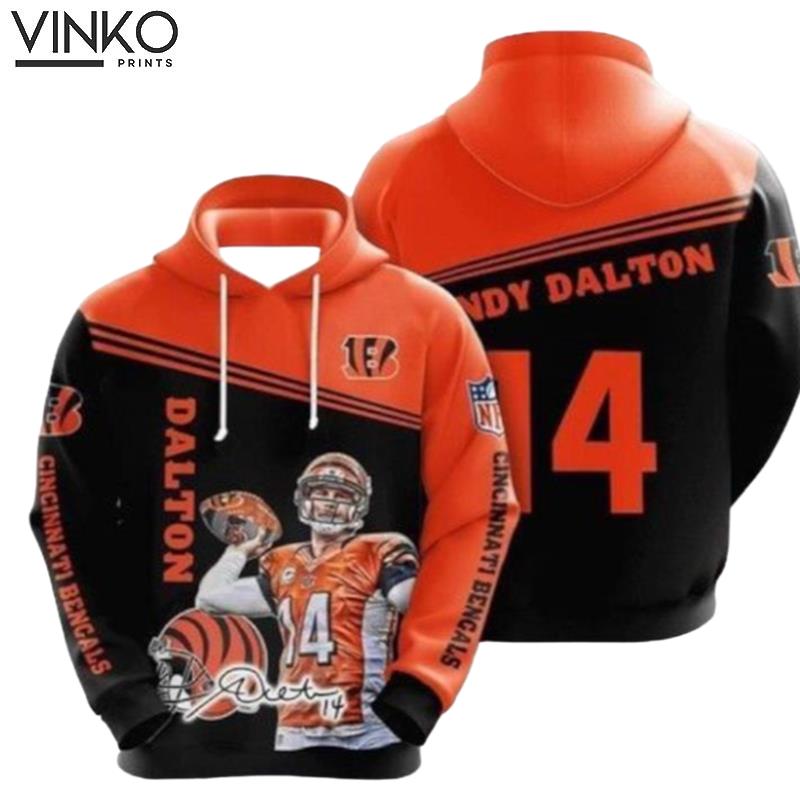 Cincinnati Bengals Dalton 14 Hoodie