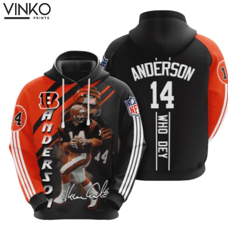 Cincinnati Bengals Ken Anderson Hoodie