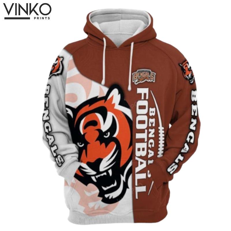 Cincinnati Bengals Ncaa Football Tiger Cincinnati Bengals Cincinnati Bengals Hoodie