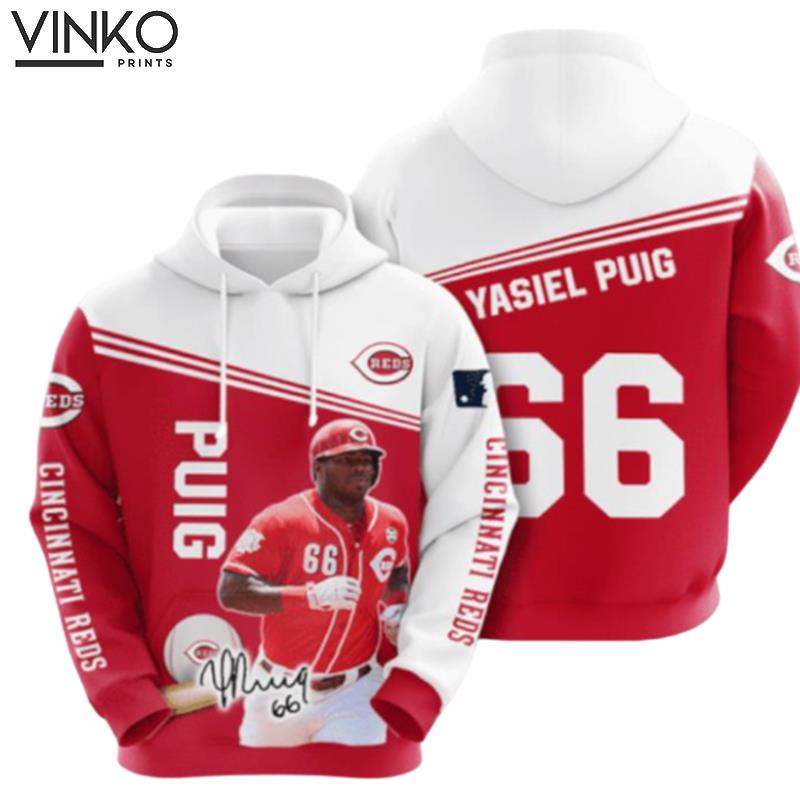 Cincinnati Reds Yasiel Puig Hoodie