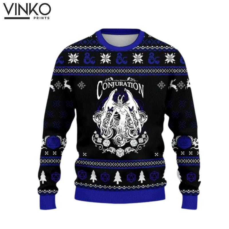 Classes Conjuration Perfect Outfit Ugly Christmas Sweater