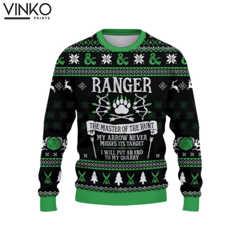 Classes Ranger for men and women Christmas Xmas gift Ugly Christmas Sweater