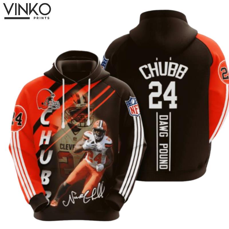 Cleveland Browns Nick Chubb Hoodie