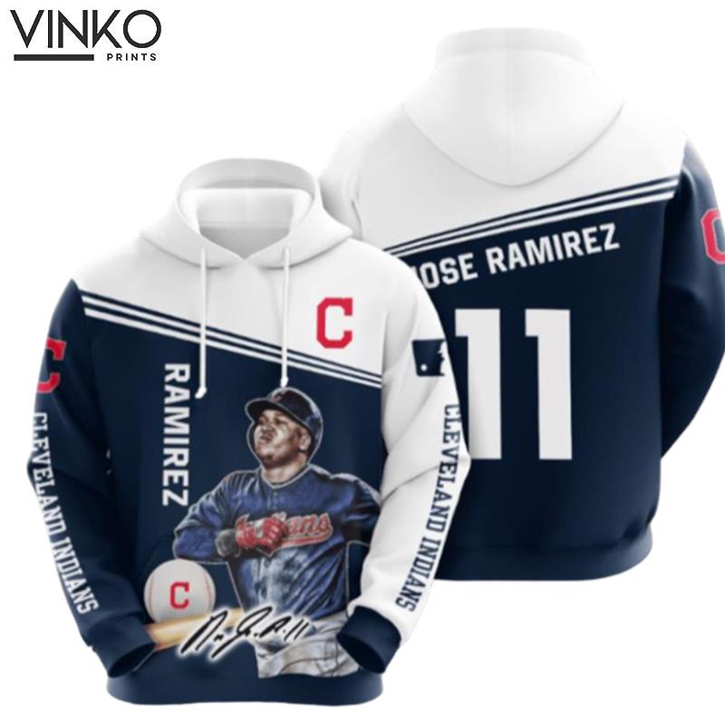 Cleveland Indians Jose Ramirez 2 Hoodie