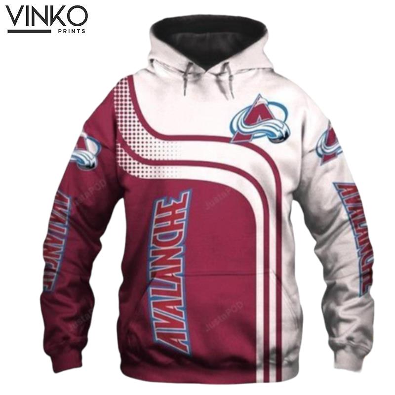 Colorado Avalanche And Pered Custom Colorado Avalanche Graphic Hoodie