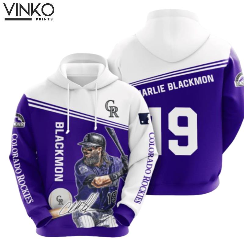 Colorado Rockies Charlie Blackmon 1 Hoodie