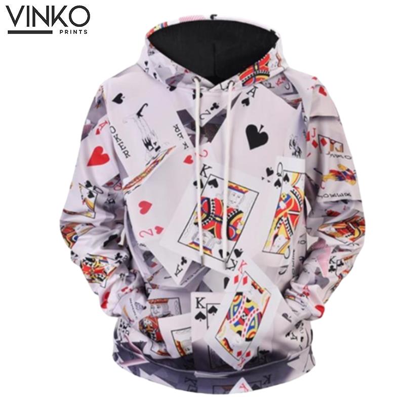 Cool Poker Graphic Hoodie