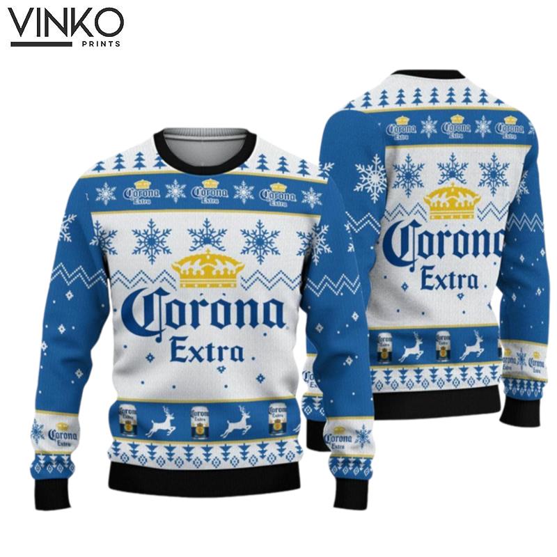 Corona Beer Beer Lover Ugly Christmas Sweater