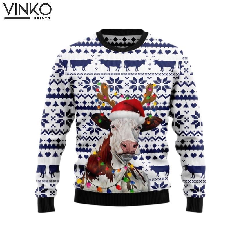 Cow Ugly Christmas Sweater