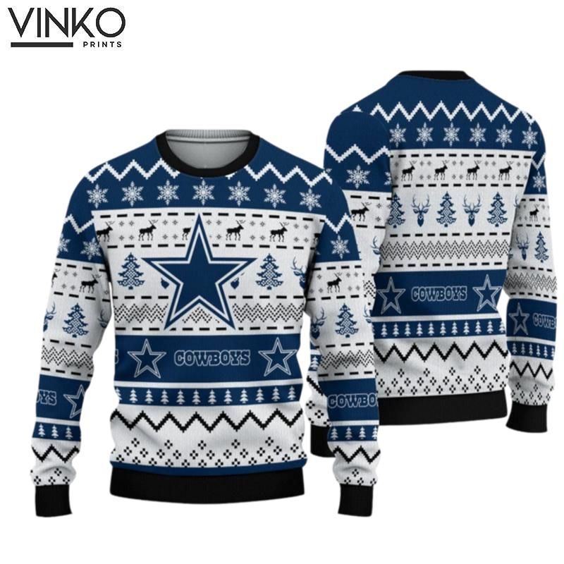 Cowboys Football Team Ugly Christmas Sweater