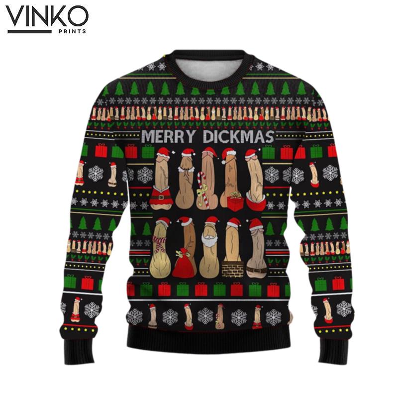 Creative Merry Cockstmas Christmas Ugly Christmas Sweater