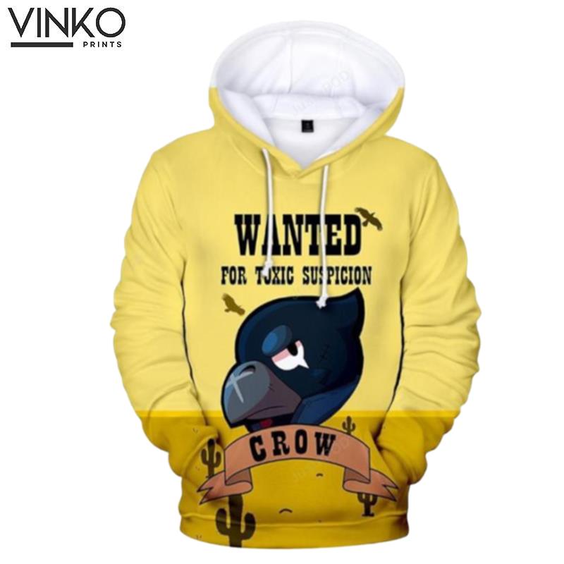 Crow Brawl Stars Hoodie