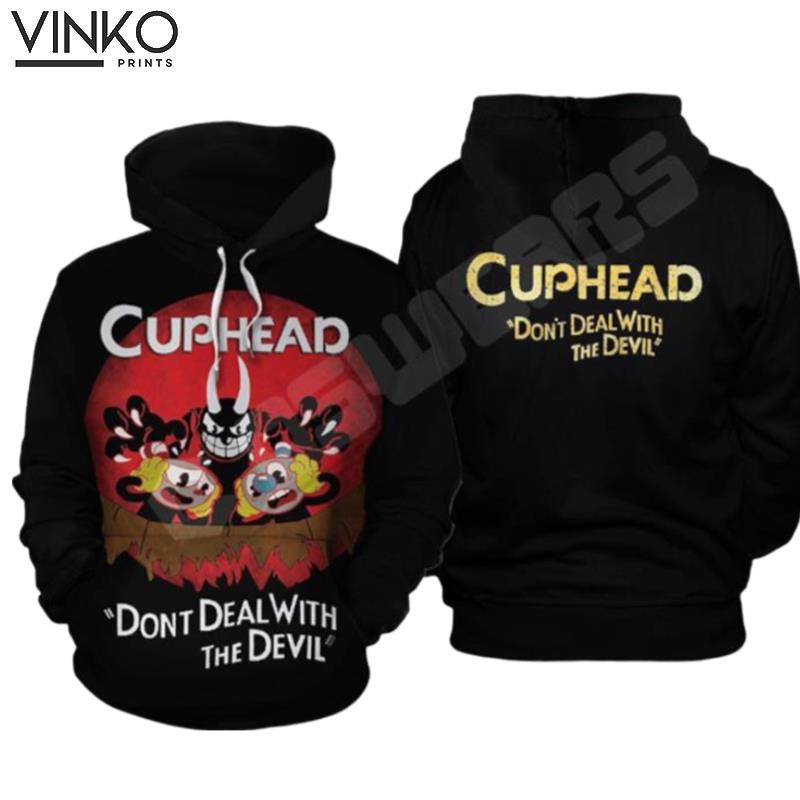 Cuphead Inspired Hoodie